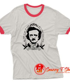 Edgar Allan Poe Ringer Tee