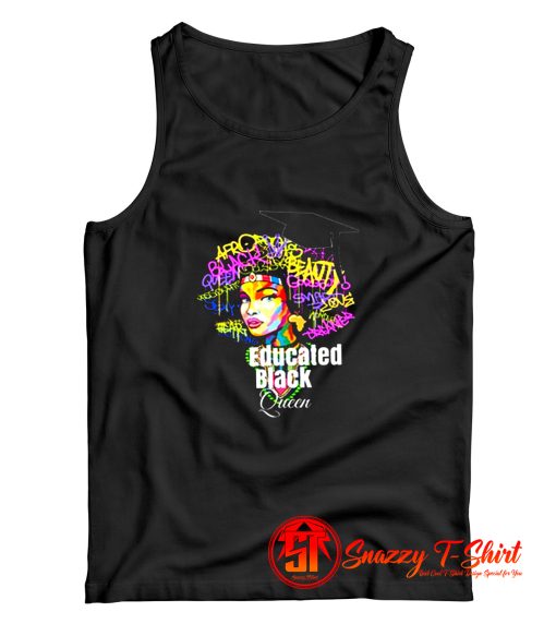 Educated Black Queen Melanin Tank Top