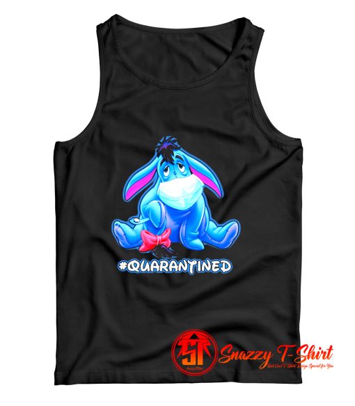 Eeyore Face Mask Quarantined Tank Top