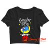 Eeyore If You Love Me Let Me Sleep Crop Top Shirt