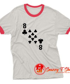 Eight Of Clubs Ringer Tee