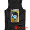 El Luchador Loteria Mexican Bingo Tank Top