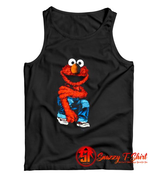 Elmo Sesame Street Cartoon Retro Jim Henson Tank Top