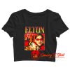 Elton John Homage Crop Top Shirt