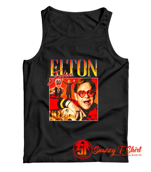 Elton John Homage Tank Top