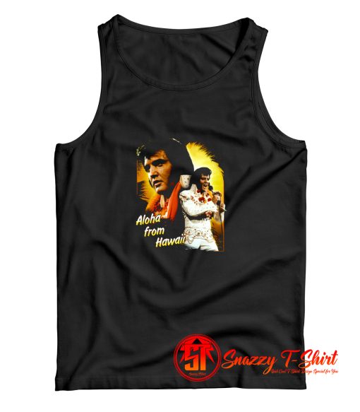 Elvis Presley Aloha From Hawaii Licensed Tank Top