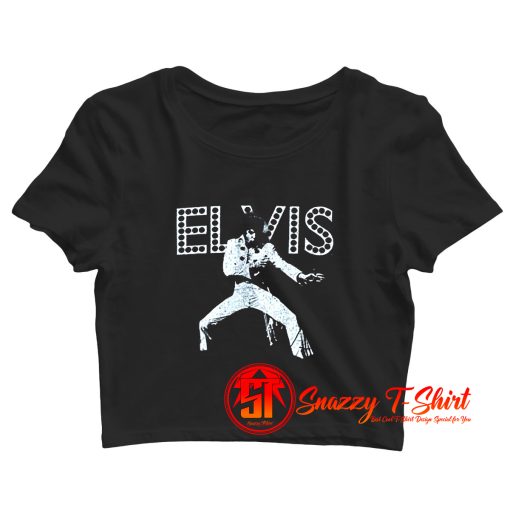 Elvis Presley Dance in Lights Regular Crop Top Shirt