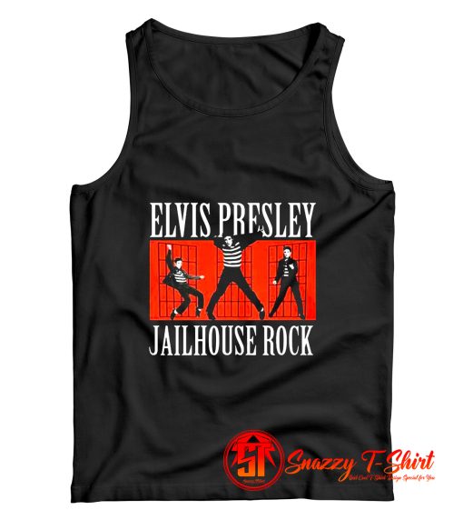 Elvis Presley Jailhouse Rock Logo Official Tank Top