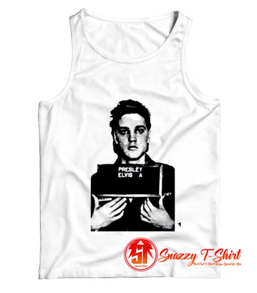 Elvis Presley Mugshot Tank Top