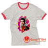 Elvis Presley The King Vintage With Guitar Ringer Tee