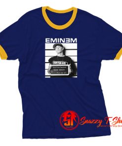 Eminem Arrest Photo Runyon Ave Ringer Tee