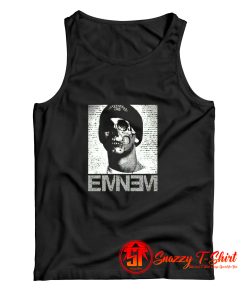 Eminem Horror Skull Face Rap God Tank Top