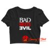 Eminem Rapper Bad Meets Evil Album Crop Top Shirt