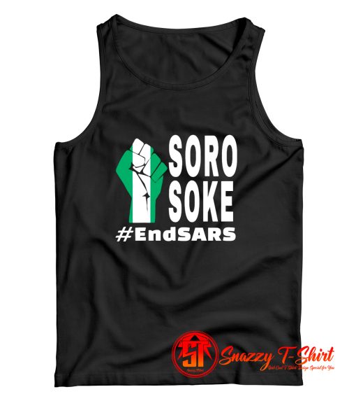 Endsars Soro Soke Police Reform In Nigeria Tank Top