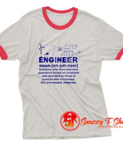 Engineer Noun Ringer Tee