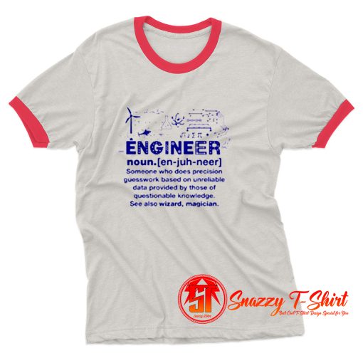 Engineer Noun Ringer Tee