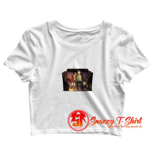 Erased Anime Crop Top Shirt