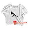 Eurasian Magpie Bird Crop Top Shirt