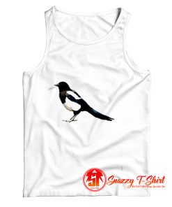 Eurasian Magpie Bird Tank Top