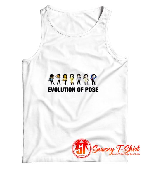 Evolution Of PoseMichael Jackson Tank Top