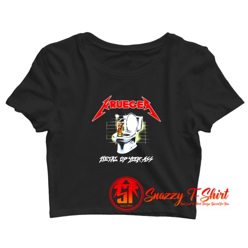 FREDDY KRUEGER METALLICA Crop Top Shirt