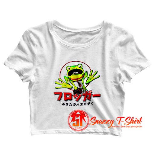 FROGGER Atari Crop Top Shirt