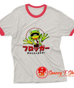 FROGGER Atari Ringer Tee