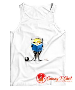 FUNNY MINIONS PRISON JAIL Tank Top