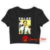 False Dwight Schrute The Office Crop Top Shirt