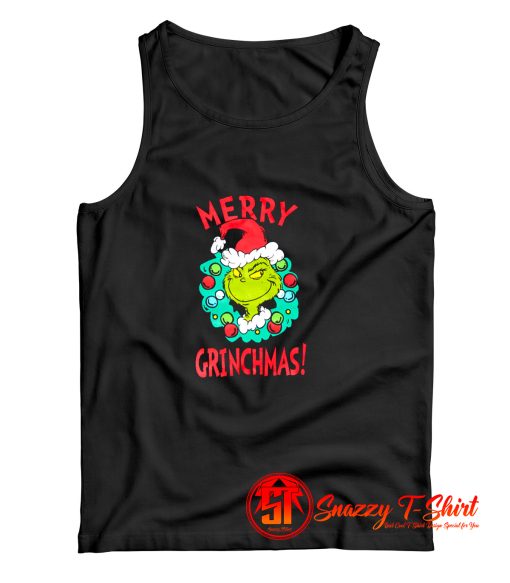 Family Grinch Christmas Pajamas Tank Top