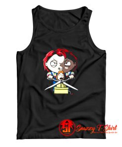 Family Guy Stewie Chucky Halloween Tank Top