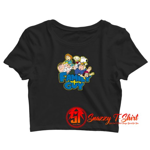 Family Guy The Griffin family american comedy Crop Top Shirt