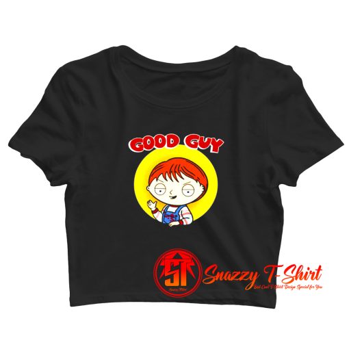 Family Guy x Childs Play Good Guy Chucky Stewie He Wants You Crop Top Shirt