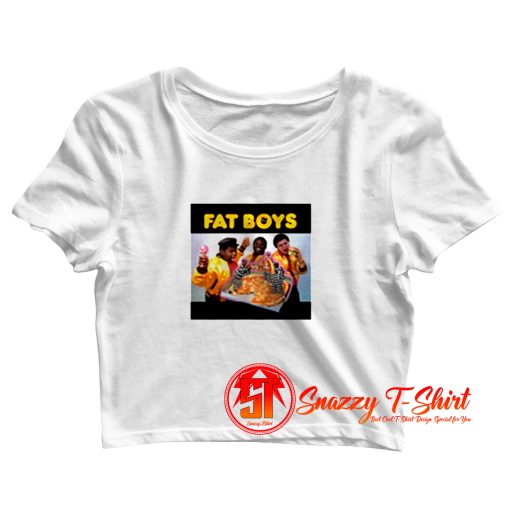 Fat Boys Hip Hop NYC Rap Crop Top Shirt