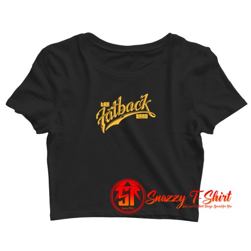 Fatback Band Vintage Crop Top Shirt