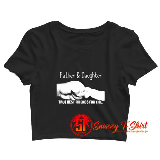 Father And Daughter Crop Top Shirt