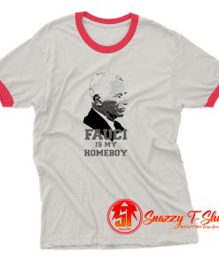 Fauci Is My Homeboy Ringer Tee