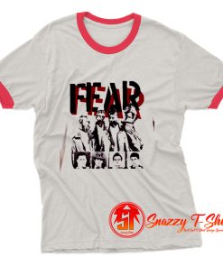 Fear Mask Music Rock Punk Band Ringer Tee