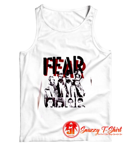 Fear Mask Music Rock Punk Band Tank Top