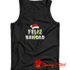 Feliz Navidad Vintage Christmas Cactus Tank Top