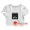 Fencing Degen Swords Crop Top Shirt