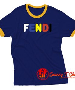 Fendi Colorful Ringer Tee