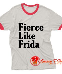 Fierce Like Frida Ringer Tee