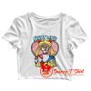 Fight Like A Girl Sailor Moon Crop Top Shirt