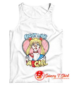 Fight Like A Girl Sailor Moon Tank Top