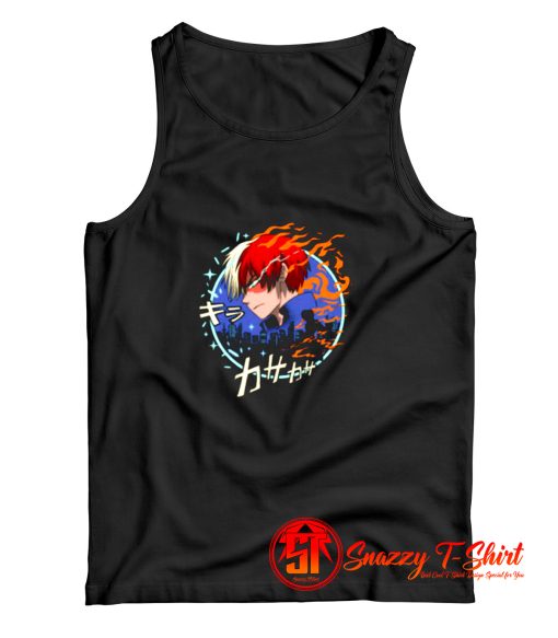 Fire And Ice My Hero Academia Tank Top