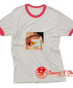 Fish Eyes Collage Ringer Tee