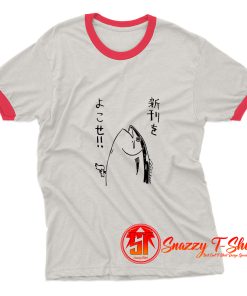 Fish Japanse Ringer Tee