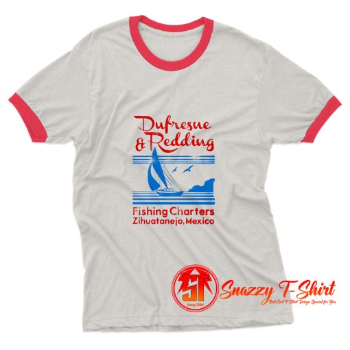 Fishing Charters Mexico Ringer Tee