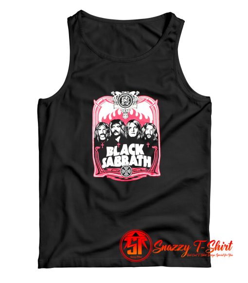 Flames Black Sabbath Tank Top